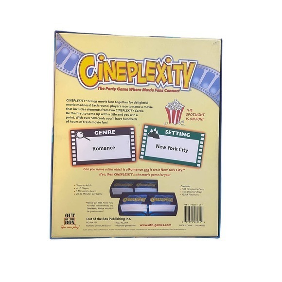 GiNEGLENiTT The Party Game Where Movie Fans Connect ® - Picture 2 of 3